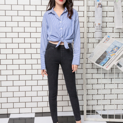 Quần bò big size nữ Từ 36kg-100kg Navy BSN468