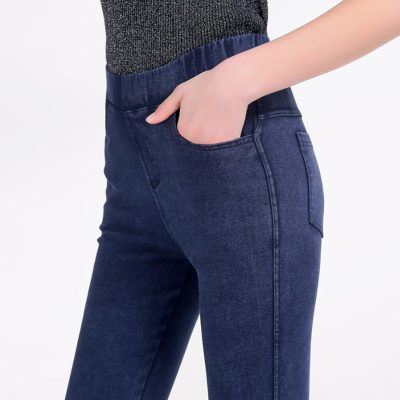 Quần jeans big size nữ Từ 36kg-100kg Navy BSN470