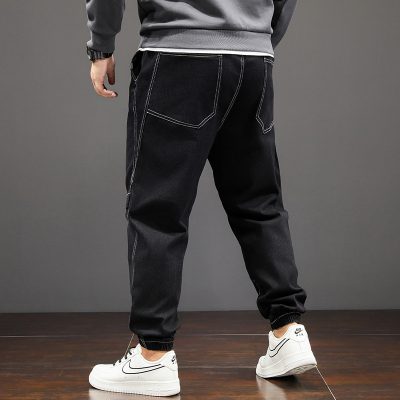 Quần Jeans Jogger Big Size Cao Cấp Navy BS2346