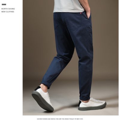 Quần Kaki Nam đủ size từ 50kg-145kg Navy BS1723
