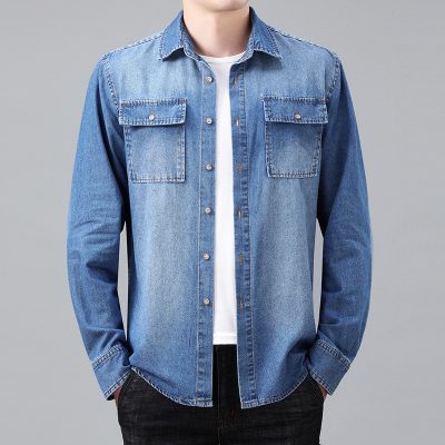 Áo khoác jeans big size Navy BS2482