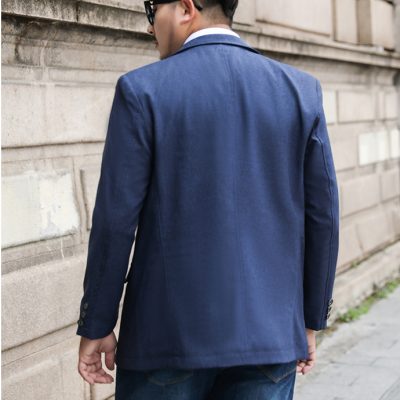 Áo blazer big size nam Navy BS2521