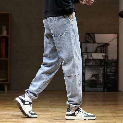 Quần Jeans Big Size Nam Mập Navy BS2629