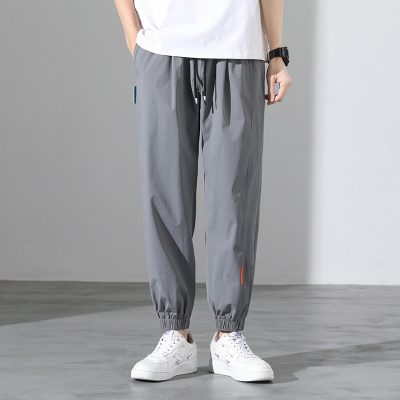 Quần dài vải gió nam size to Navy BS2608