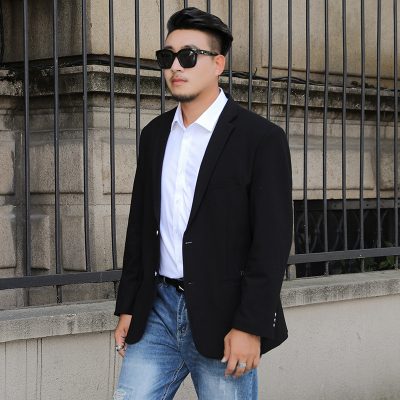 Áo blazer big size nam Navy BS2522