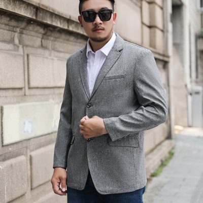 Áo blazer big size nam Navy BS2521