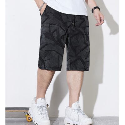 Quần Đùi Jeans Nam Ngoại Cỡ Navy BS2560