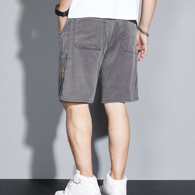 Quần Đùi Jeans Nam Ngoại Cỡ Navy BS2562