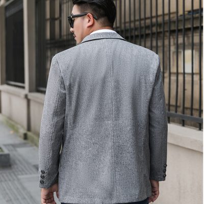 Áo blazer big size nam Navy BS2521