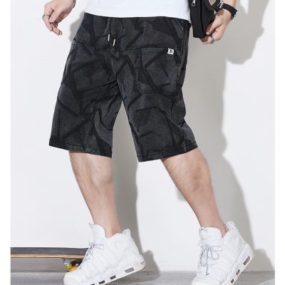 Quần Đùi Jeans Nam Ngoại Cỡ Navy BS2560