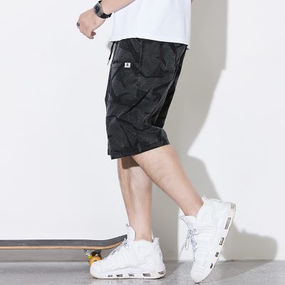Quần Đùi Jeans Nam Ngoại Cỡ Navy BS2560
