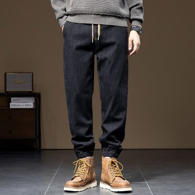 Quần Bò Nam Ngoại Cỡ Navy BS2729