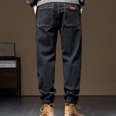 Quần Bò Nam Ngoại Cỡ Navy BS2729