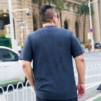 Áo Thun Cổ Tym Nam Béo Navy BS2826