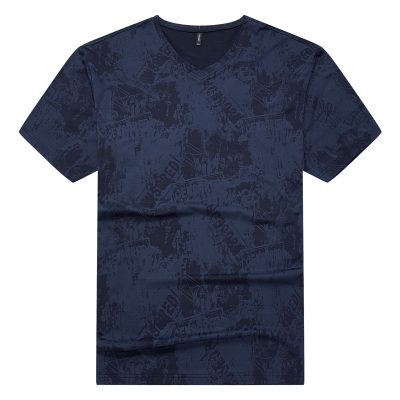 Áo Thun Cổ Tym Nam Béo Navy BS2825