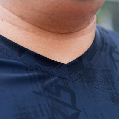 Áo Thun Cổ Tym Nam Béo Navy BS2826