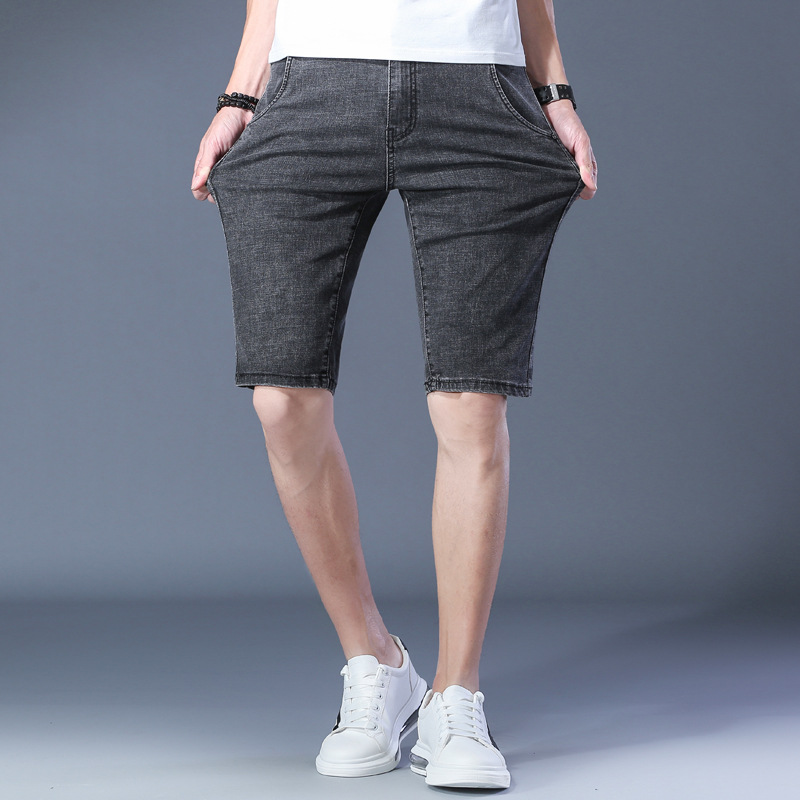 Quần short jeans nam mập