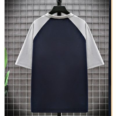 Áo Thun Raglan Big Size Nam Navy Màu Đen BS2908