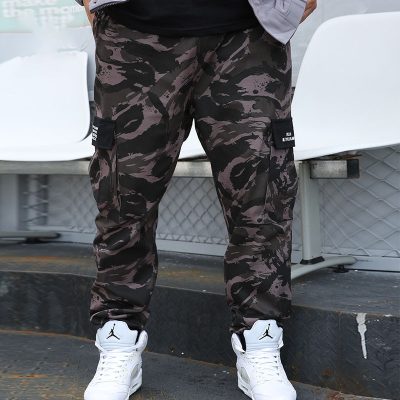 Quần Dài Jogger Kaki Rằn Ri Nam Navy BS2919