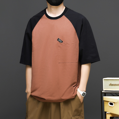 Áo Thun Raglan Big Size Nam Navy Màu Đen BS2908
