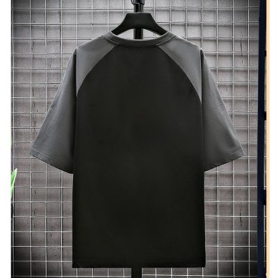 Áo Thun Raglan Big Size Nam Navy Màu Đen BS2908