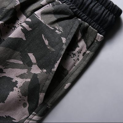 Quần Dài Jogger Kaki Rằn Ri Nam Navy BS2919