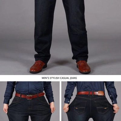 Quần Jeans Big Size Navy 0021 Xanh Co Giãn BS3152