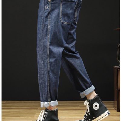 Quần Jeans Big Size Navy Màu Đen BS3167