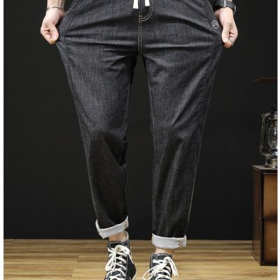 Quần Jeans Big Size Navy Màu Đen BS3167