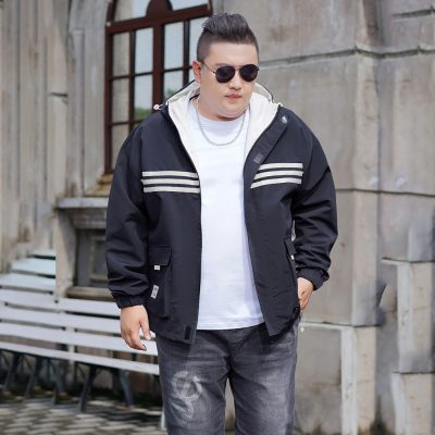 Áo Khoác Dù Big Size Nam Navy Màu Đen BS3199