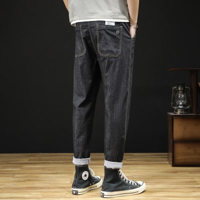 Quần Jeans Big Size Navy Màu Đen BS3167