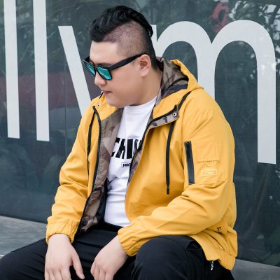 Áo Khoác Dù Big Size Nam Navy Màu Kaki BS3185