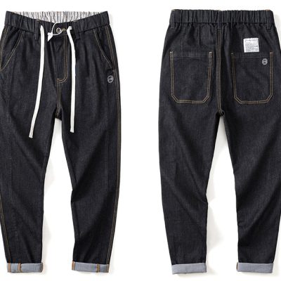 Quần Jeans Big Size Navy Màu Đen BS3167