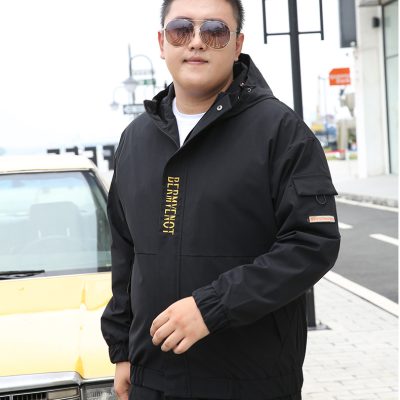 Áo Khoác Dù Big Size Nam Navy Màu Đen Trắng BS3193