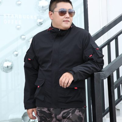 Áo Khoác Dù Big Size Nam Navy Màu Vàng BS3198