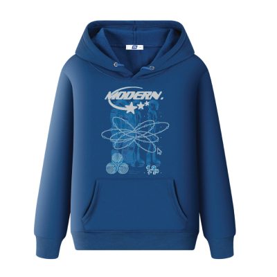 Áo Hoodie Wash Big Size Nam Size từ 50KG -135KG Navy BSX1410W