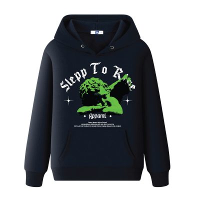 Áo Hoodie Big Size Nam Size từ 50KG -135KG Navy BSX1419K