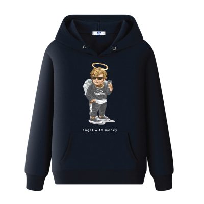 Áo Hoodie Big Size Nam Size từ 50KG -135KG Navy BSX1429BI