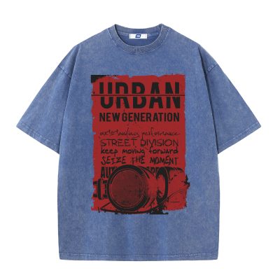 Áo Thun Wash Big Size Nam Navy BSX1441G