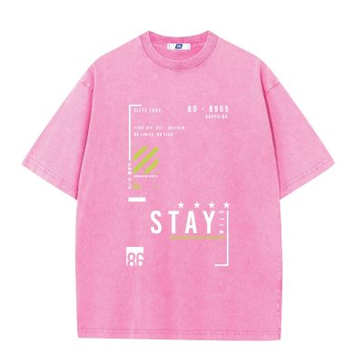 Áo Thun Wash Big Size Nam Navy BSX1457X