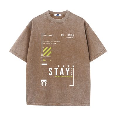 Áo Thun Wash Big Size Nam Navy BSX1457X