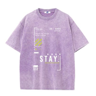 Áo Thun Wash Big Size Nam Navy BSX1457X