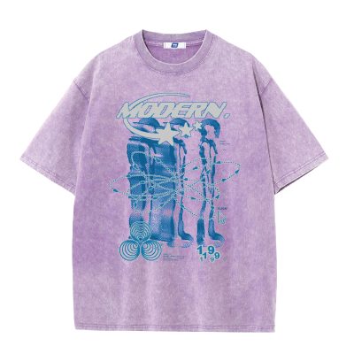 Áo Thun Wash Big Size Nam Navy BSX1460H