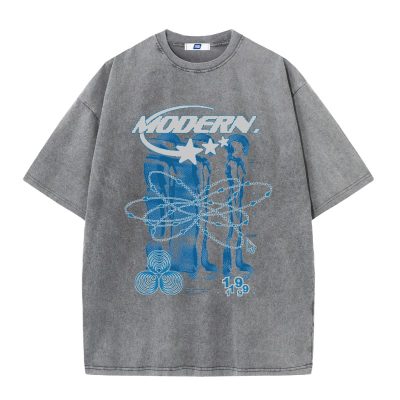Áo Thun Wash Big Size Nam Navy BSX1460H