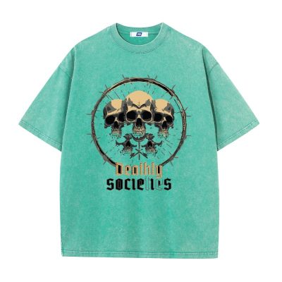 Áo Thun Wash Big Size Nam Navy BSX1473N