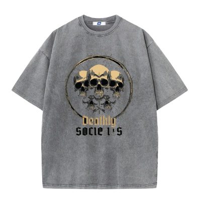 Áo Thun Wash Big Size Nam Navy BSX1473N