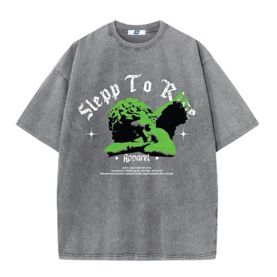 Áo Thun Wash Big Size Nam Navy BSX1478H