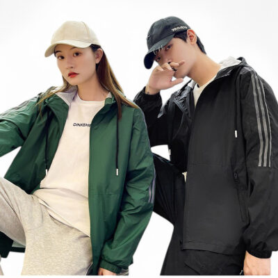 Áo Khoác Gió Thể Thao Đủ Size Từ M-10XL Giữ Ấm Thoáng Khí Giữ Form Navy BS3237-Đen 1