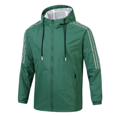 Áo Khoác Gió Thể Thao Đủ Size Từ M-10XL Giữ Ấm Thoáng Khí Giữ Form Navy BS3237-Đen 1