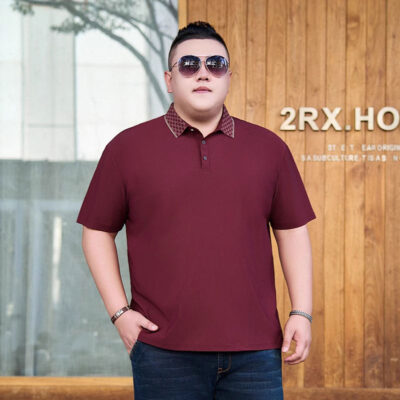 Áo Thun Gân Thể Thao Lạnh Mát Đủ Size Từ M-9XL Navy BS3236-Xám 1